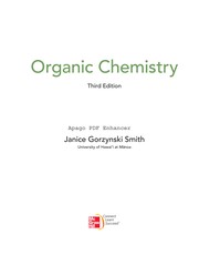 Cover of Organic chemistry by Janice Gorzynski Smith