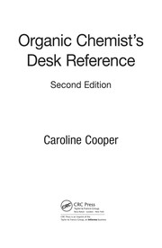 Cover of Organic chemist's desk reference by Caroline Cooper