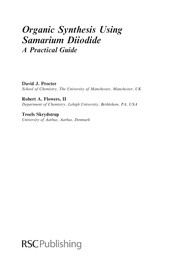Cover of Organic synthesis using samarium diiodide by David J. Procter