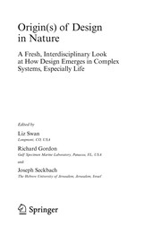 Front cover of Origin(s) of Design in Nature by Liz Swan