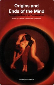 Front cover of Origins and ends of the mind by Christian Kerslake