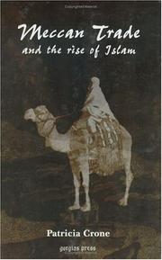 Cover of Meccan trade and the rise of Islam by Patricia Crone