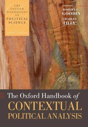 Front cover of The Oxford handbook of contextual political analysis by Robert E. Goodin