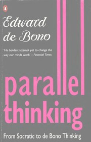 Cover of Parallel Thinking by Edward de Bono