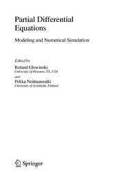 Cover of Partial Differential Equations by R. Glowinski