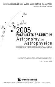 Cover of 2005 by Portuguese Meeting on Astronomy and Astrophysics (15th 2005 Lisbon, Portugal)