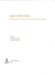Front cover of Light of the valley by Tsering Palmo Gellek