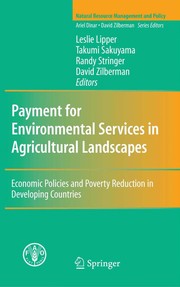 Front cover of Payment for environmental services in agricultural landscapes by Leslie Lipper
