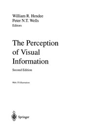 Front cover of The Perception of Visual Information by William R. Hendee