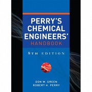 Cover of Perry's chemical engineers' handbook by Perry, Robert H.