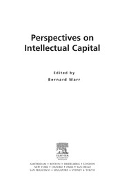 Cover of Perspectives on intellectual capital by Bernard Marr