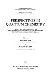 Front cover of Perspectives in Quantum Chemistry by Joshua Jortner