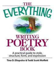 Front cover of The everything writing poetry book by Tina D. Eliopulos