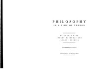 Front cover of Philosophy in a time of terror by Jürgen Habermas