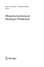 Front cover of Photoelectrochemical hydrogen production by R. van de Krol