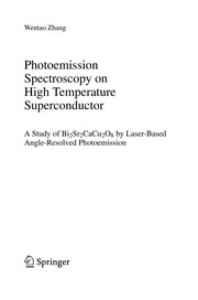 Cover of Photoemission Spectroscopy on High Temperature Superconductor by Wentao Zhang