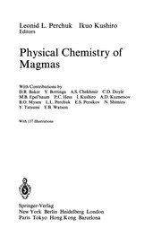 Front cover of Physical Chemistry of Magmas by Leonid L. Perchuk