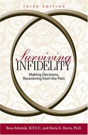 Cover of Surviving infidelity by Rona Subotnik