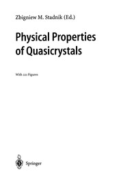 Front cover of Physical Properties of Quasicrystals by Zbigniew M. Stadnik
