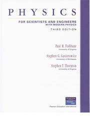 Front cover of Physics for scientists and engineers by Randall D. Knight