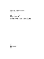 Front cover of Physics of Neutron Star Interiors by David Blaschke