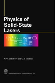 Cover of Physics of solid state lasers by V V Antsiferov