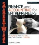 Front cover of Streetwise Finance And Accounting for Entrepreneurs by Suzanne Caplan