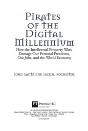 Cover of Pirates of the digital millennium by John Gantz