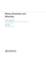 Cover of Plants by Martin Ingrouille