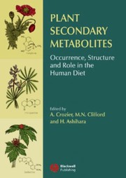 Front cover of Plant secondary metabolites by Alan Crozier