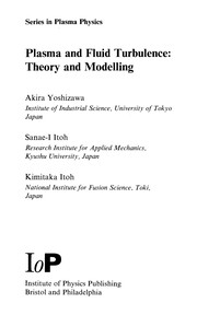 Cover of Plasma and fluid turbulence by 吉澤 徴