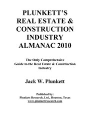Cover of Plunkett's real estate & construction industry almanac 2010 by Jack W. Plunkett
