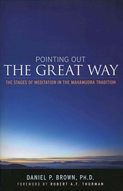 Cover of Pointing out the great way by Daniel P. Brown