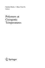 Cover of Polymers at Cryogenic Temperatures by Susheel Kalia