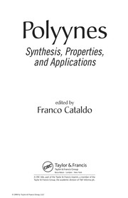 Cover of Polyynes by Franco Cataldo