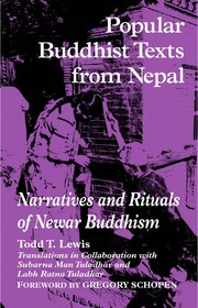 Front cover of Popular Buddhist texts from Nepal by Todd Thornton Lewis