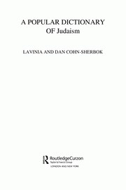Front cover of A popular dictionary of Judaism by Lavinia Cohn-Sherbok