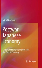 Front cover of Postwar Japanese Economy by Mitsuhiko Iyoda