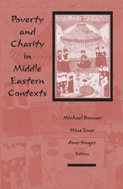 Front cover of Poverty and charity in Middle Eastern contexts by Michael David Bonner