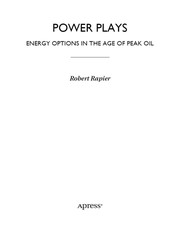 Cover of Power Plays by Robert Rapier