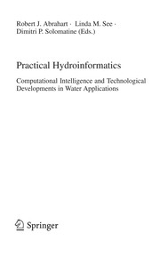 Cover of Practical hydroinformatics by Robert J. Abrahart