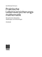 Front cover of Praktische Lebensversicherungsmathematik by Karl Michael Ortmann