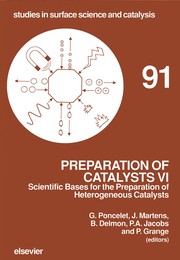 Front cover of Preparation of catalysts VI by J. Martens