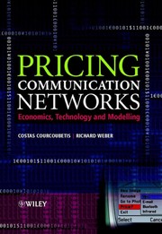 Front cover of Pricing communication networks by Costas Courcoubetis