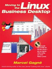 Cover of Moving to the Linux Business Desktop by Marcel Gagné