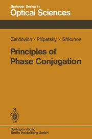Front cover of Principles of Phase Conjugation by Boris Ya Zel'dovich