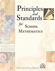Cover of Principles and standards for school mathematics by National Council of Teachers of Mathematics