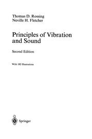 Cover of Principles of Vibration and Sound by Thomas D. Rossing