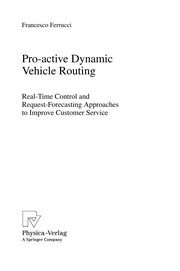 Cover of Pro-active Dynamic Vehicle Routing by Francesco Ferrucci