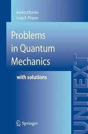 Cover of Problems in Quantum Mechanics by Emilio D'Emilio